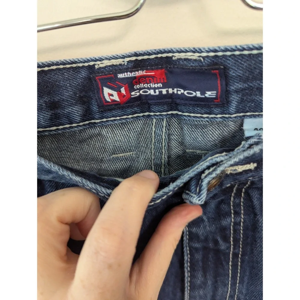 Vintage‎ Southpole Y2K Jorts Baggy Denim Shots Men's 40 Skater Wide Leg